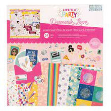 AMERICAN CRAFTS | Life's A Party, Damask Love Project Pad