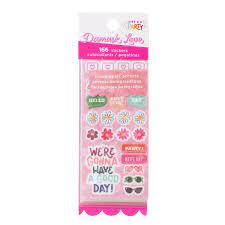 AMERICAN CRAFTS | Damask Love Life's A Party Mini Sticker Book-W/Holographic Foil Accents, 166/Pkg