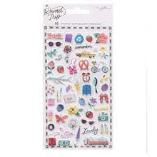 AMERICAN CRAFTS | Maggie Holmes Round Trip Puffy Stickers, 50/Pkg