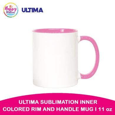 ULTIMA | Sublimation Colored Inner Rim and Handle Mug - 11oz