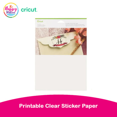 CRICUT | Printable Clear Sticker Paper