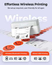 MUNBYN RealWriter 402B Bluetooth Label Printer