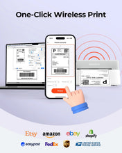 MUNBYN RealWriter 402B Bluetooth Label Printer