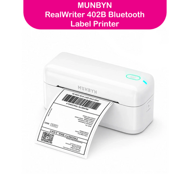 MUNBYN RealWriter 402B Bluetooth Label Printer