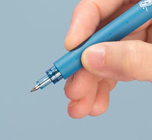 Kaco Green Retractable Gel Ink Pens Rocket Series, Fine Point 0.5mm (Neighbor of Sea) - 3pcs