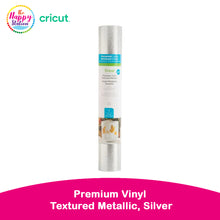 CRICUT | Premium Vinyl - Textured Metallic, Silver