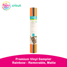 CRICUT | Premium Vinyl Sampler, Rainbow - Removable, Matte