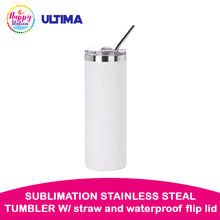 ULTIMA | Sublimation Skinny Stainless Steel Tumbler, 20oz/600ml