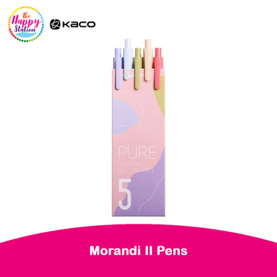 KACO | Pure, Gel Ink Extra Fine Point Pens, Morandi II - 5ct (0.5mm)