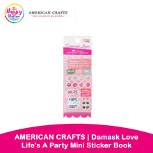 AMERICAN CRAFTS | Damask Love Life's A Party Mini Sticker Book