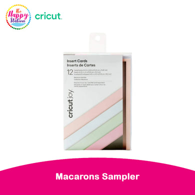 CRICUT | Joy Insert Cards, Macarons Sampler, 4.5