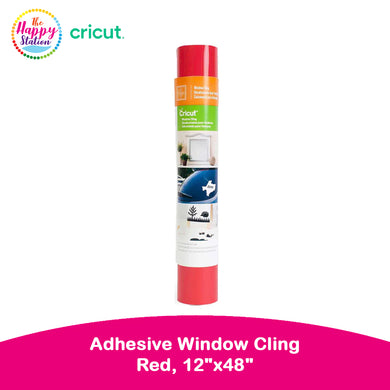 CRICUT | Adhesive Window Cling - Red, 12