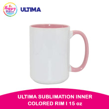 ULTIMA | Sublimation Inner Colored Rim and Handle Mugs - 15oz