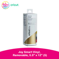 CRICUT | Joy Smart Vinyl, Removable, 5.5" x 12" (5), Elegance Sampler