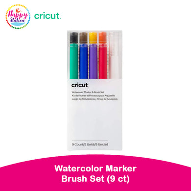 CRICUT | Watercolor Marker & Brush Set (9 ct)