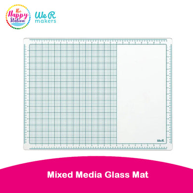 WE R MAKERS | Mixed Media Glass Mat