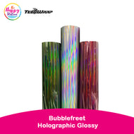TECKWRAP | Bubblefree Holographic Glossy Adhesive Craft Vinyl Sticker