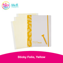 WE R MAKERS | Sticky Folio, Yellow