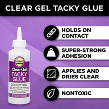 ALEENE'S | Clear Gel Tacky Glue, 4fl. oz.