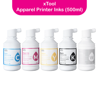 xTool Apparel Printer Inks (500ml)