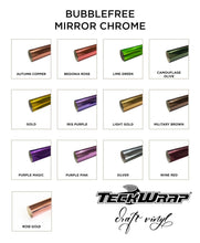 TECKWRAP | Bubblefree Mirror Chrome Adhesive Craft Vinyl Sticker