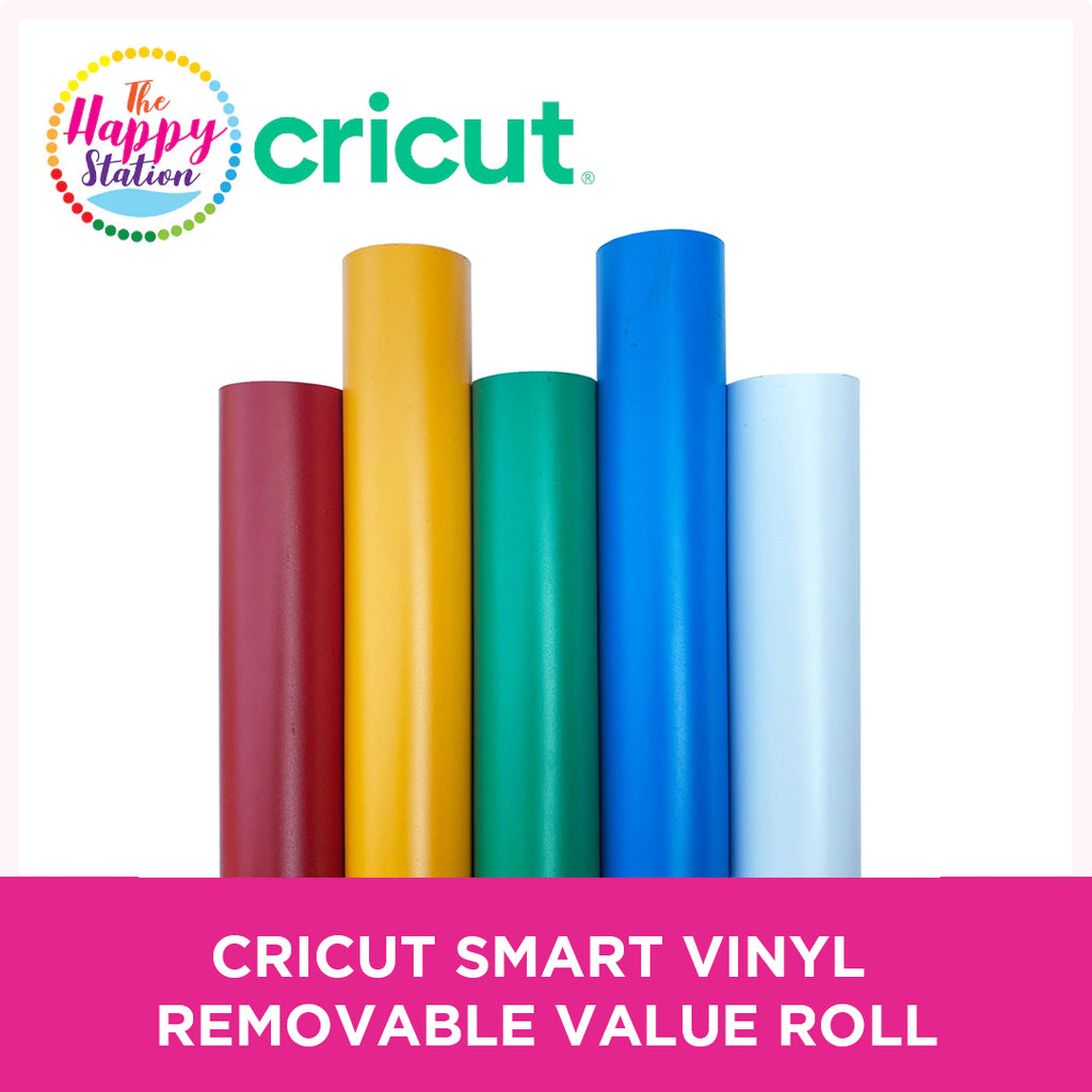 Cricut Smart Vinyl™ Removable, Value Roll The Happy Station