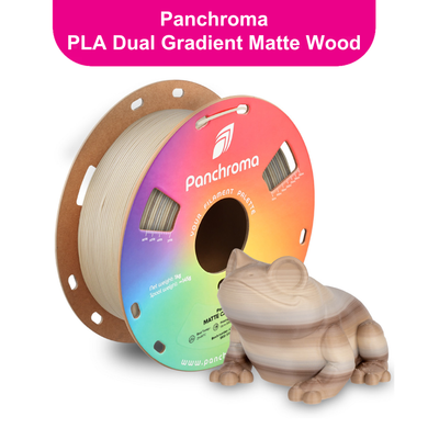 Polymaker - Panchroma PLA Dual-Gradient - Matte Wood - 1.75mm - 1kg