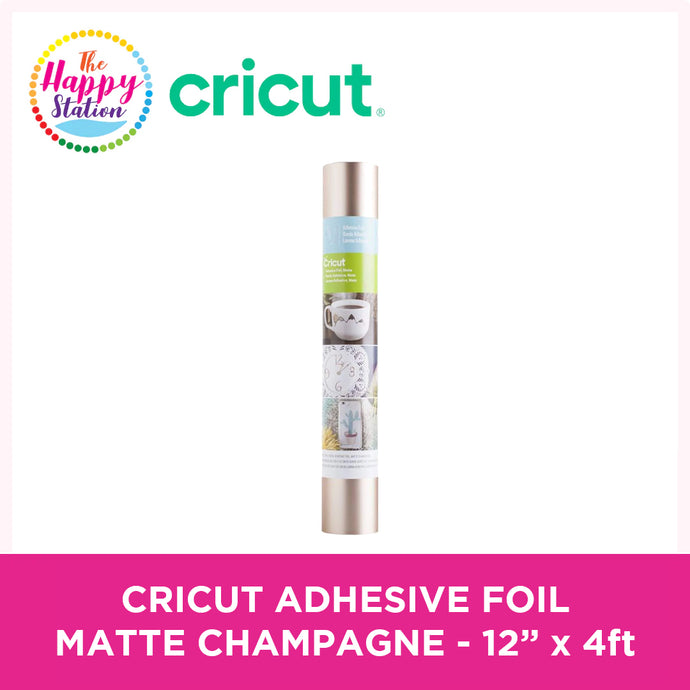 Cricut Adhesive Foil Matte Champagne 12