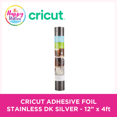 CRICUT | Adhesive Foil - Stainless Silver, 12