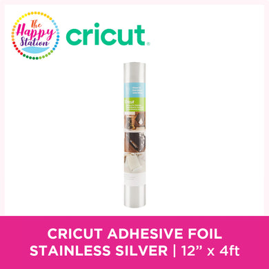 CRICUT | Adhesive Foil - Stainless Silver, 12