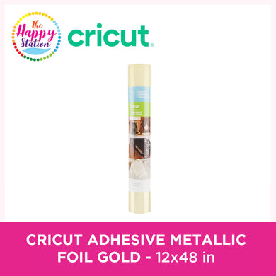 Cricut® Adhesive Metallic Foil Gold 12x48