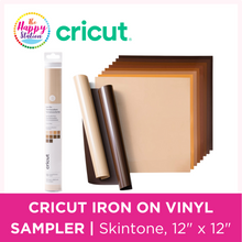 CRICUT | Iron-On Sampler, Skin Tone, 12" x 12" (10 ct)