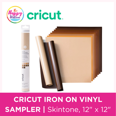 CRICUT | Iron-On Sampler, Skin Tone, 12
