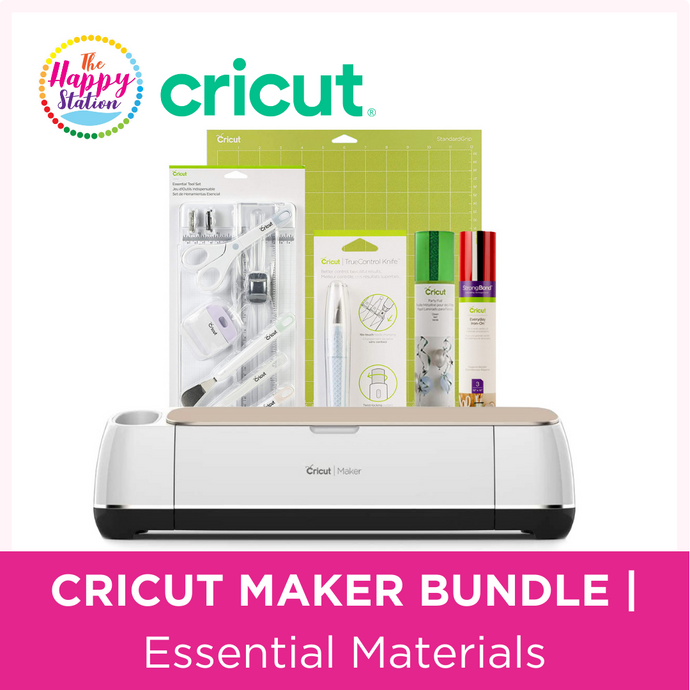 Cricut Maker + Materials Bundle