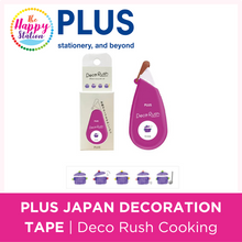 PLUS JAPAN | Decoration Tape, Deco Rush Cooking 52-070