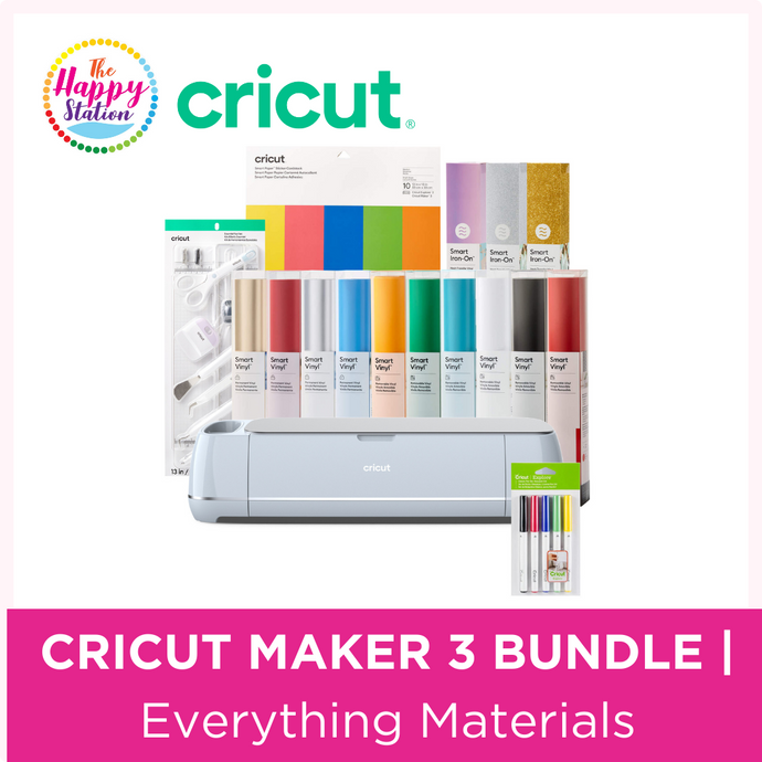 Cricut Maker 3 + Everything Materials Bundle