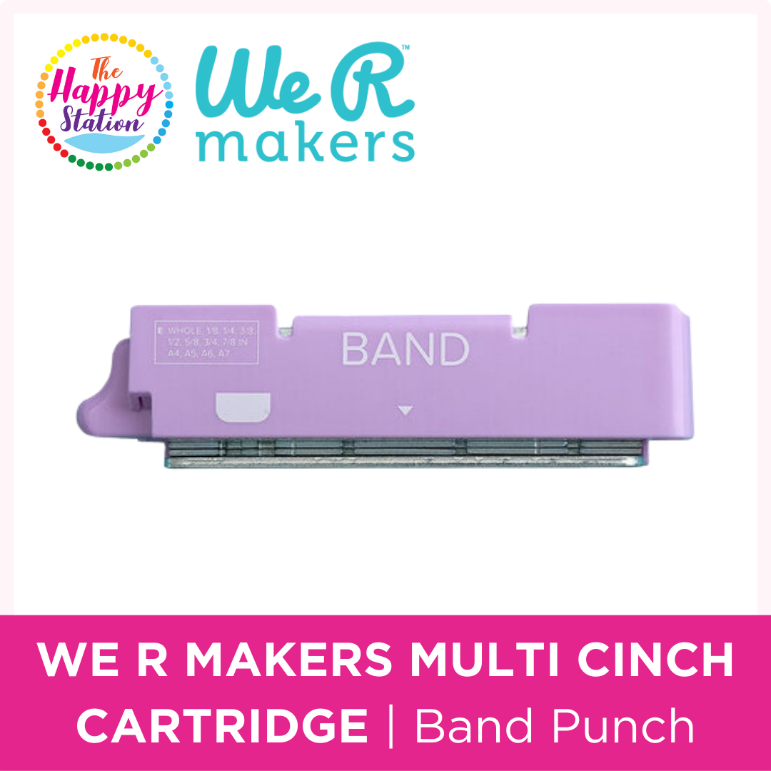 We R Memory Keepers Multi Cinch Cartridge Band Punch The Happy