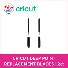 CRICUT | Deep-Point Replacement Blades (2 ct)