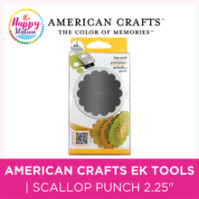 AMERICAN CRAFTS | EK Scallop Punch - 2.25"