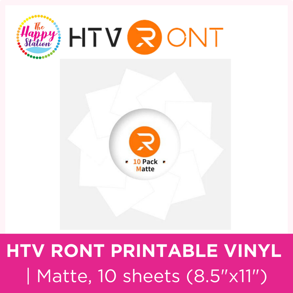 HTV RONT | Matte Printable Vinyl Bundle - 8.5