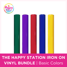 THE HAPPY STATION | Basic Colors Iron On Bundle