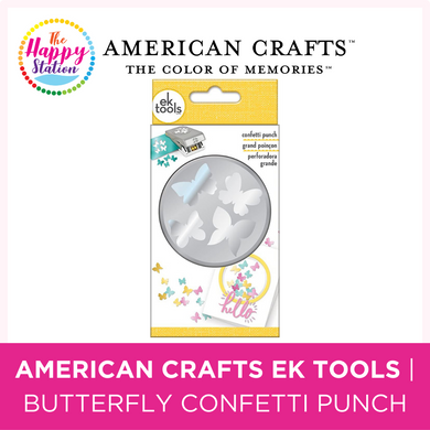 AMERICAN CRAFTS | EK Confetti Punch, Butterfly
