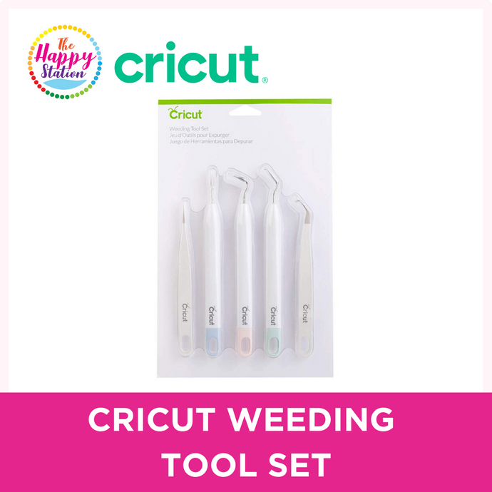 Cricut Weeding Tool Set, Weeder, Hook, Piercing & 2x Tweezers