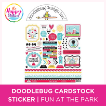 DOODLEBUG DESIGN | Cardstock Sticker -  This & That, Fun at the Park, 12"x12"