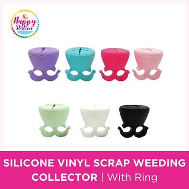 Silicone Vinyl Scrap Weeding Collector with Ring