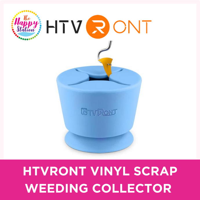 HTVRONT, Vinyl Weeding Scrap Collector, The Happy Station