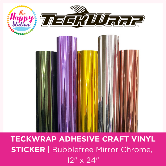 Mirror Chrome Adhesive Vinyl - Teckwrap Craft