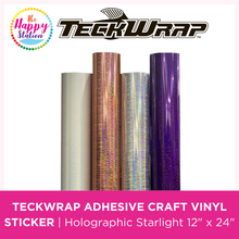 TECKWRAP | Holographic Starlight Adhesive Craft Vinyl Sticker