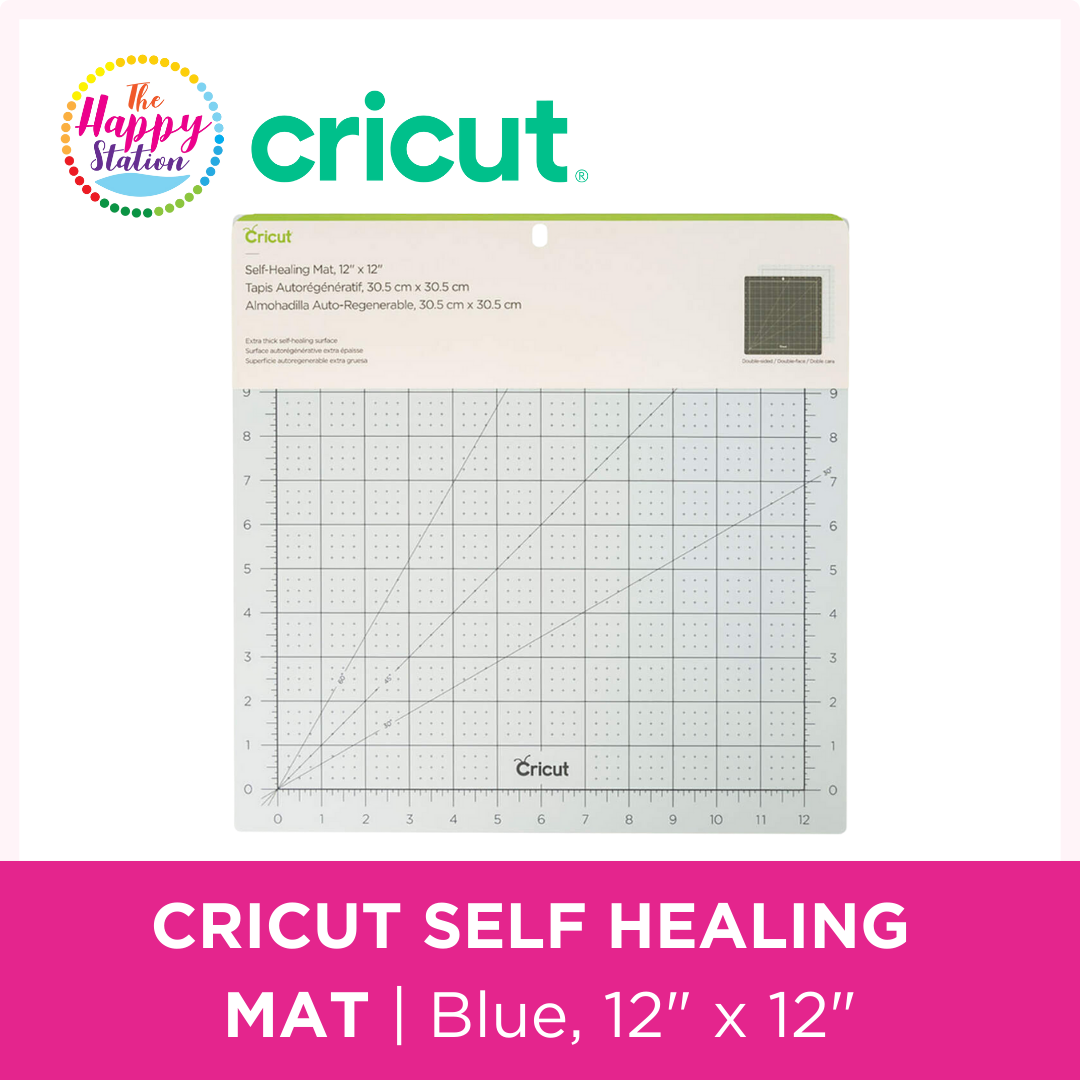 Cricut Self Healing Mat, Blue 12" x 12" The Happy Station