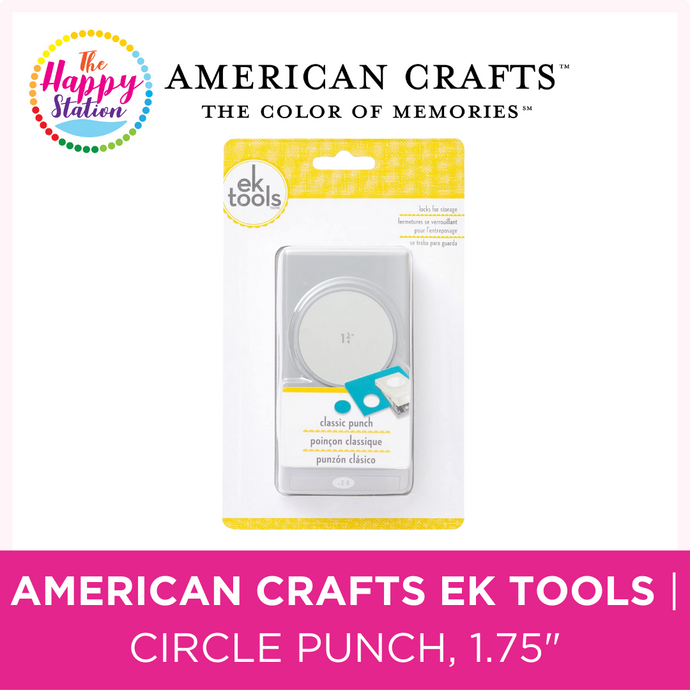 AMERICAN CRAFTS | EK Tools, Circle Punch - 1.75